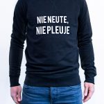 nie neute nie pleuje sweater man zwart